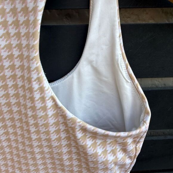 The Upside Houndstooth Margot Crop Top | Size 4 - Picture 5 of 9